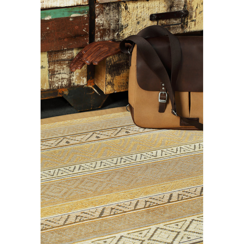 Mansbury Geometric Hand Woven Area Rug, Runner 80 x 250cm