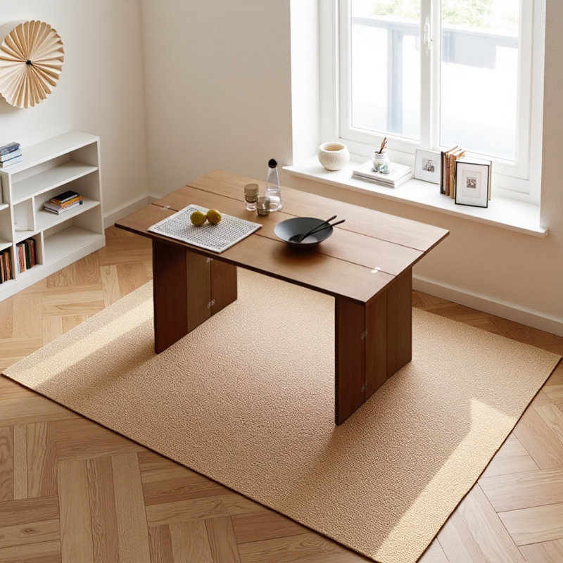 Bureau pliable en chêne