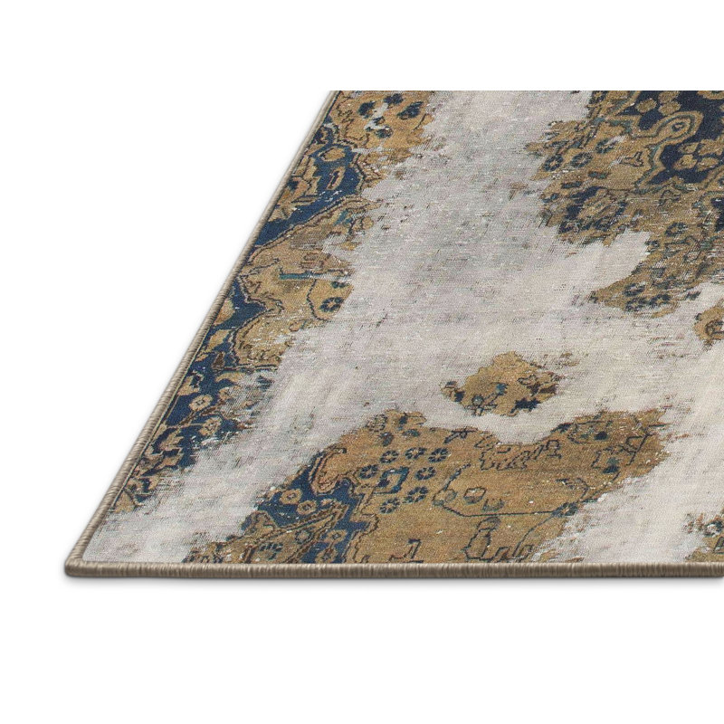 Sterlington Abstract Indoor Rug, Rectangle 5' x 7'