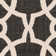 Tapis à motif géométrique noir / beige Amela
