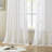 Light Filtering Polyester Semi-Sheer Grommet Curtain Pair (Set of 2)-384106830-384106817