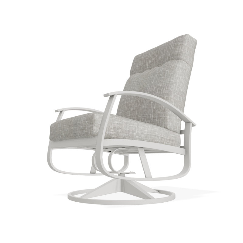 Belle Isle Outdoor Lounge Chair, Snow, Huskie