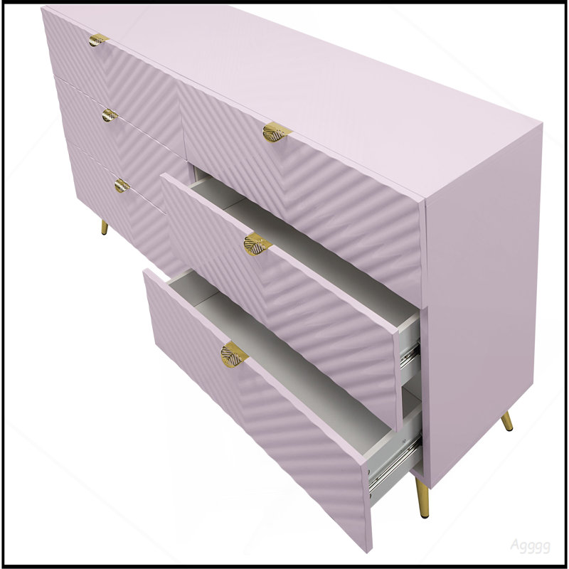 Commode rose Gaines
