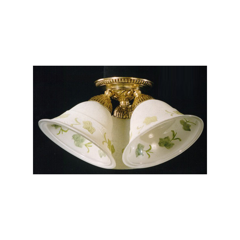 Binns Glass Semi Flush Mount