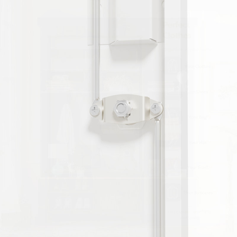Armoire de rangement en métal durable avec 4 tablettes réglables, portes verrouillables et polyvalente pour la maison, le bureau et la salle de classe
