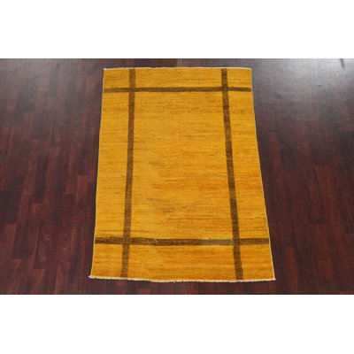 Tapis contemporain en laine Gabbeh Kashkoli