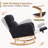 Anacely 28" Wide Roki with Solid Wood and Footrest-988663326