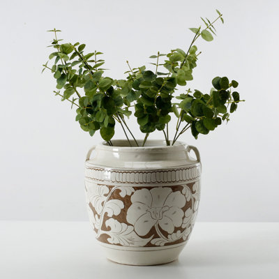 Vase de table en porcelaine Kaelin