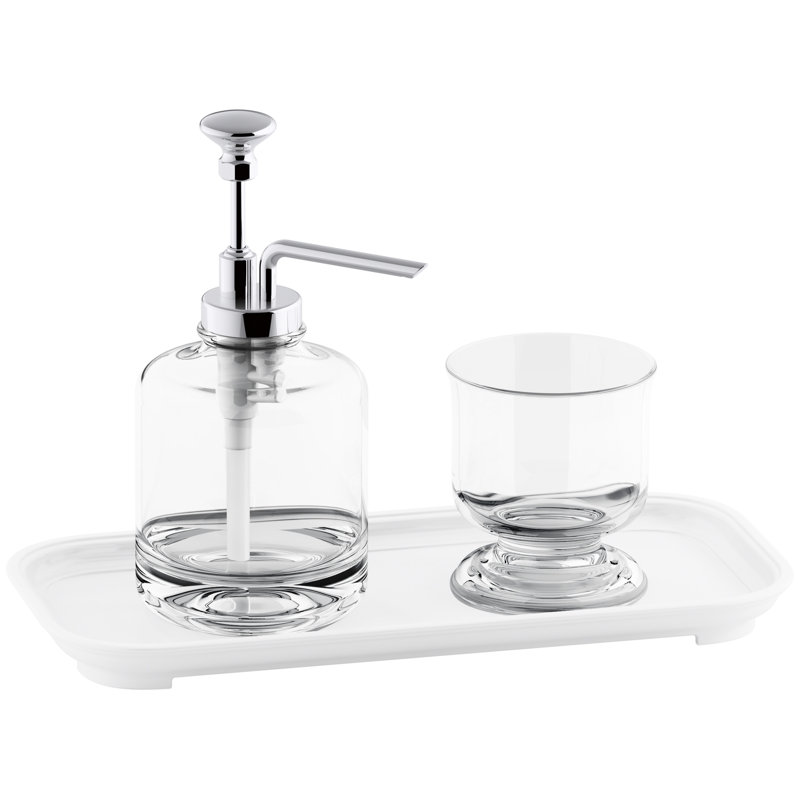 Artifacts® 3-Piece Finishing Ensemble Bathroom Accessory Set, Polished Chrome