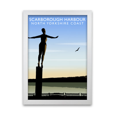 Scarborough North Yorkshire Coast by Richard O'Neill - Single Picture Frame Print