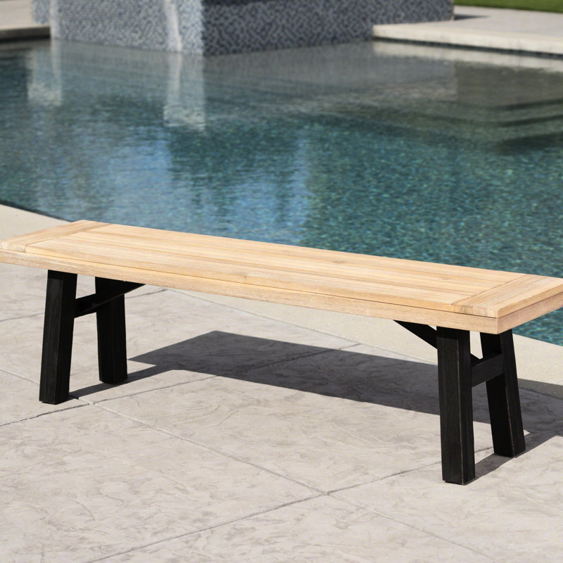 Banc en bois avec lambris captivant et qualité de lambris magnifique