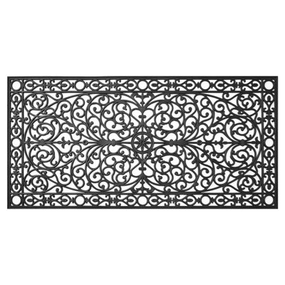 Schairer Non-Slip Outdoor Doormat