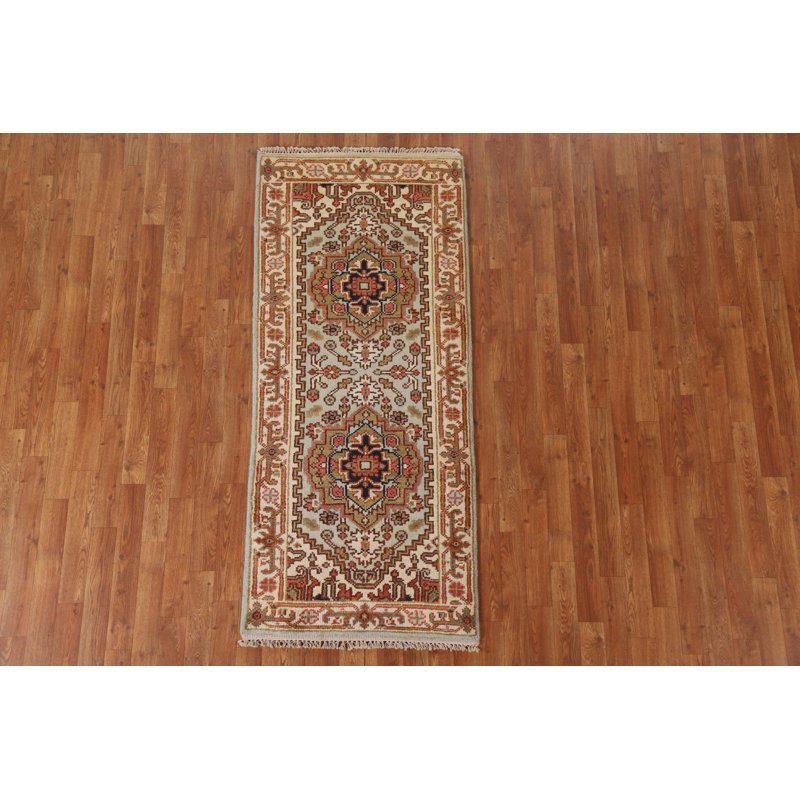 One-of-a-Kind Runner 2'7" X 8' New Age Runner Wool Area Rug in