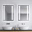 Miroir de salle de bain/meuble-lavabo lumineux del Wolfsberg