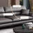 Italian comfortable simple business sofa set