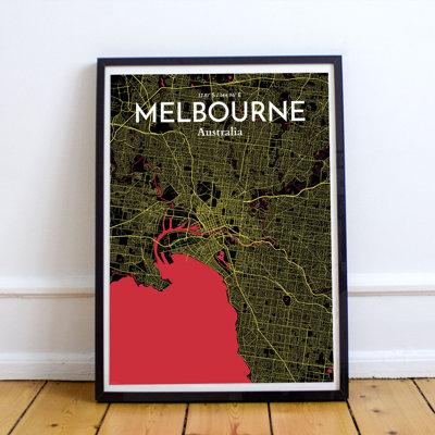 Melbourne - No Frame Print