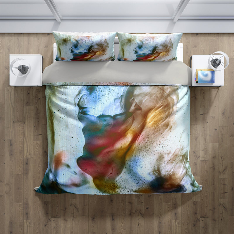 Polyester Duvet Cover, Queen Duvet Cover + 2 Shams