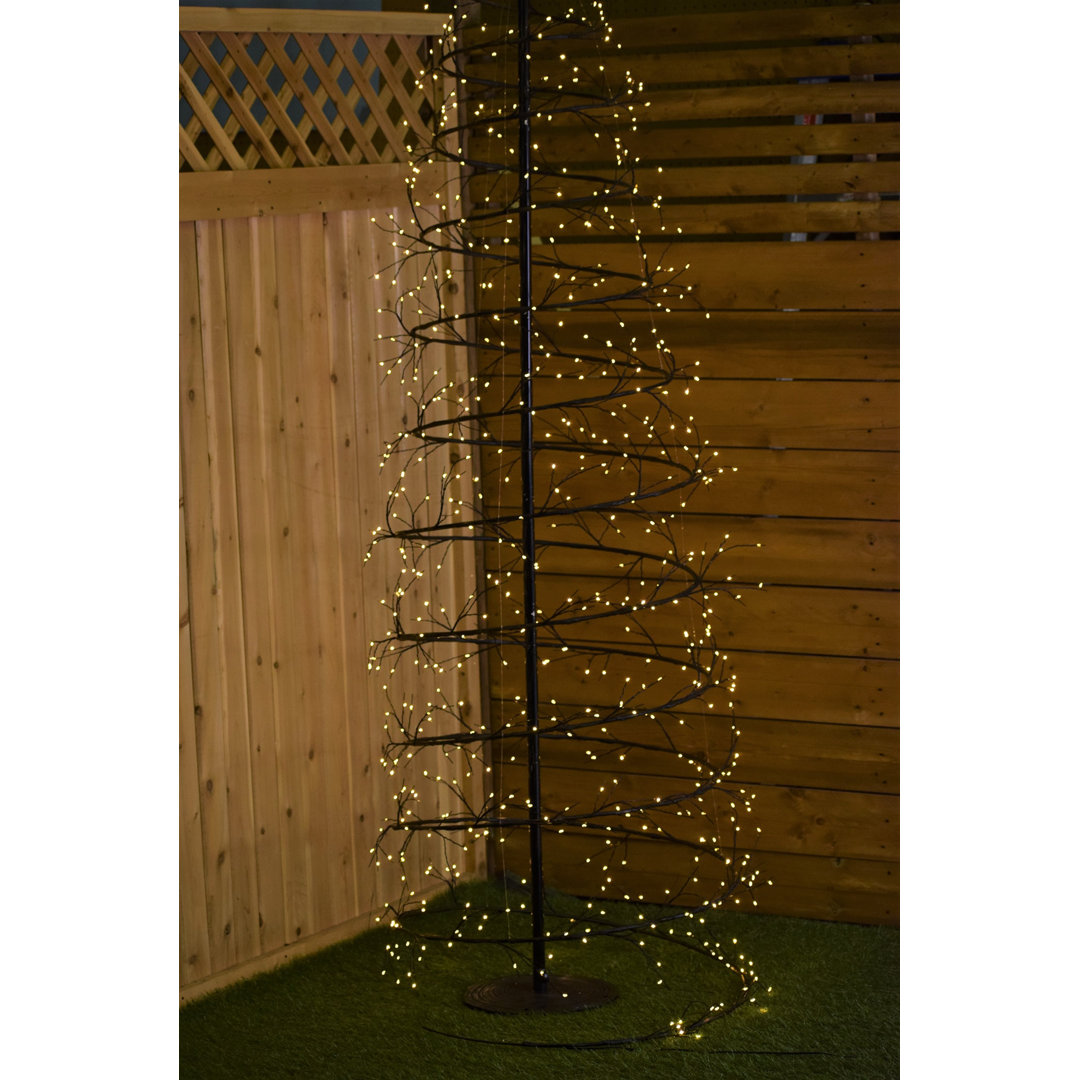 70.86in Revolve Tree with 700 Micro Warm White LED Lights Hi-Line Gift Ltd.
