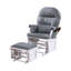 Fauteuil oscillant avec repose-pieds