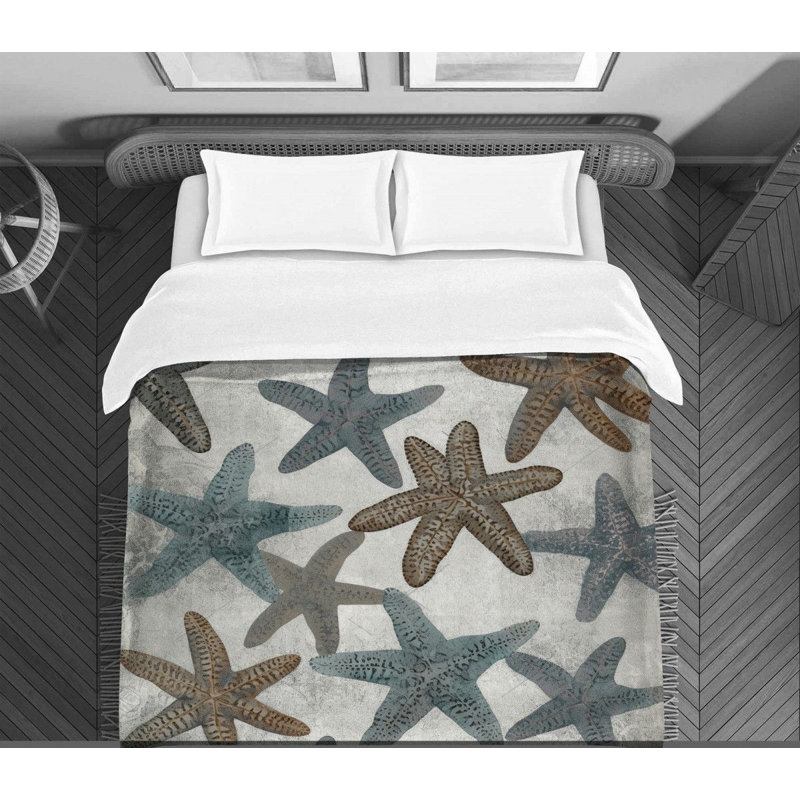 Ocean Starfish Comforter, King Comforter