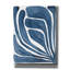 «Blue Stylized Leaf I» par Regina Moore-1950102419