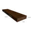 Chalissa 2 Piece Solid Wood Floating Shelf-1350360089-1350360091