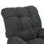 Fauteuil inclinable rembourré avec repose-pieds rembourré, support ergonomique pour la lecture et le cinéma maison, sièges en tissu doux-948420836