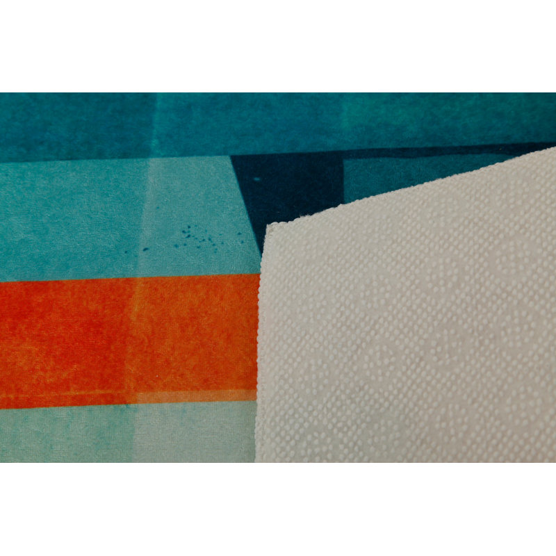 Premium Hall Carpet, 3.3 x 6.6 Feet, 100% Polyester, 0.3 in Pile Height | Antibacterial, Non-Slip Underside, Machine Washable | Elegant 3D Digital Print Design, Perfect for Entryways & Living Rooms