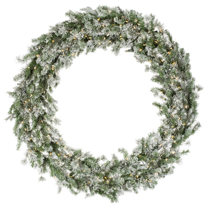 60 " Pre-Lit Wreath