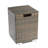 Hideaway Propane Tank Cover and Side Table for Outdoor Gas Fire Pit with Foldable Lid