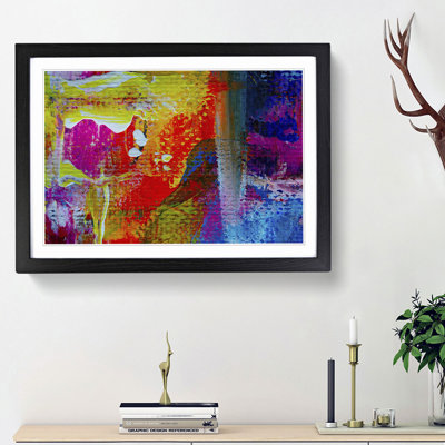 Abstract Art Painting Vol.31 by S.Johnson - Framed Print
