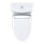 TOTO® WASHLET+®  Aquia IV Two-Piece Elongated Dual Flush 1.28 and 0.9 GPF Toilet and WASHLET S5 Bidet Seat, Cotton White - MW4463446CEMGN#01