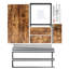 Andrick Metal Base Computer Desk