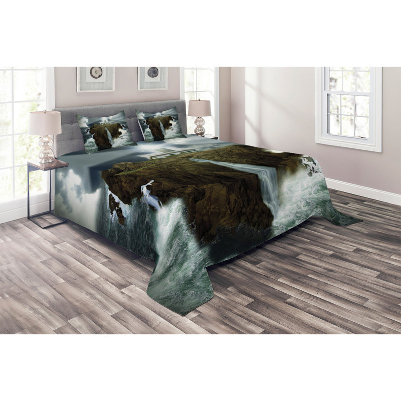 Rustic Polyester Coverlet