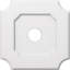 16"OD x 3"ID x 9 1/2"C x 1"P Locke Architectural Grade PVC Contemporary Ceiling Medallion-775270091