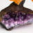 Small Genuine Citrine Clustered Gemstone Tree on Amethyst Matrix (The Money Tree)