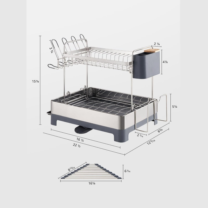 Two Tier Dish Rack
