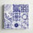 " Navy Bold Tiles " Painting Print-1503818735