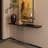 Modern Nut-Brown Solid Wood Console Table-336512643