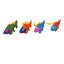 1.6'' Handmade Wood Animals Holiday Shaped Ornament