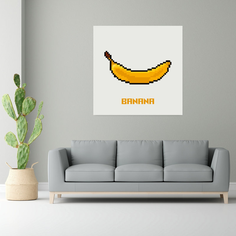 Art mural Pixel Art, H 48 po x l 48 po