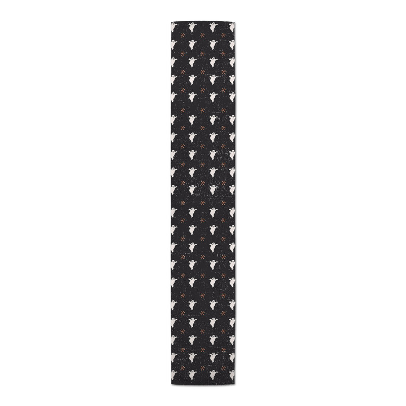 Carmindy Geometric Halloween Table Runner, 90" L x 16" W