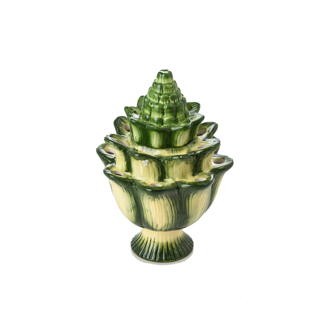 Green Ceramic Table Vase Abigails 