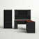 Huckins 5 L-Shaped Computer Desk Office Set