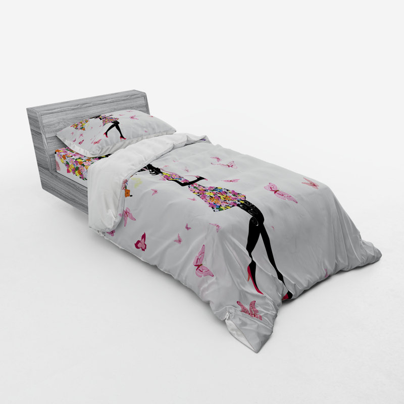 Farmhouse / Country Duvet Cover, Twin XL Duvet Cover + 2 Additional Pieces