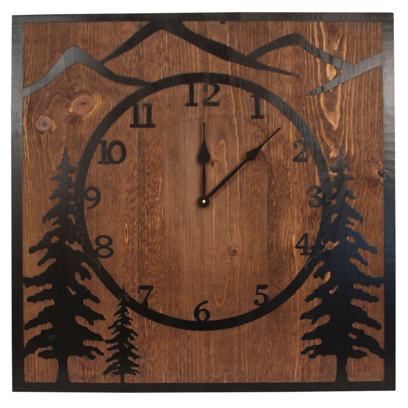 Horloge murale surdimensionnée Harshbarger