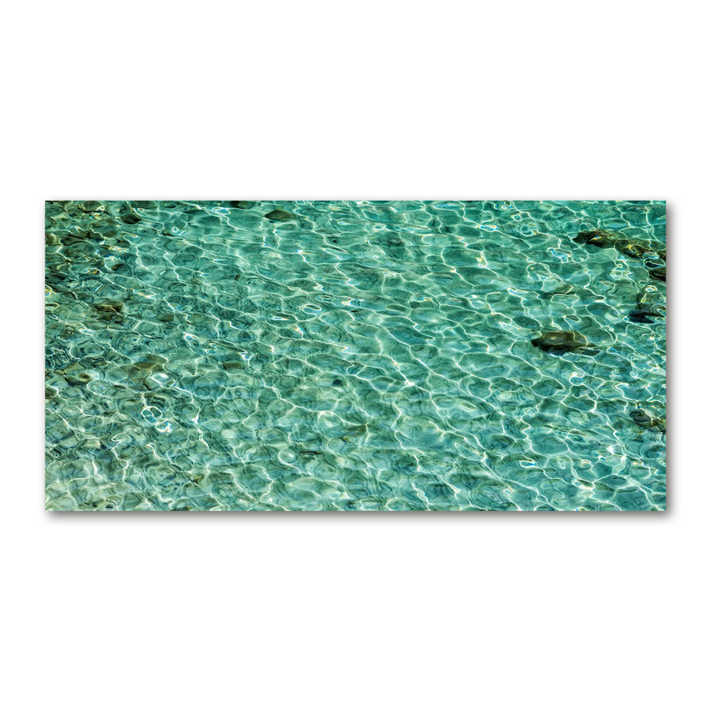 Transparent Water - Wrapped Canvas Print