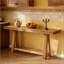 Natural Style Coffee Table,Wood Entryway Table,Stylish Console Table
