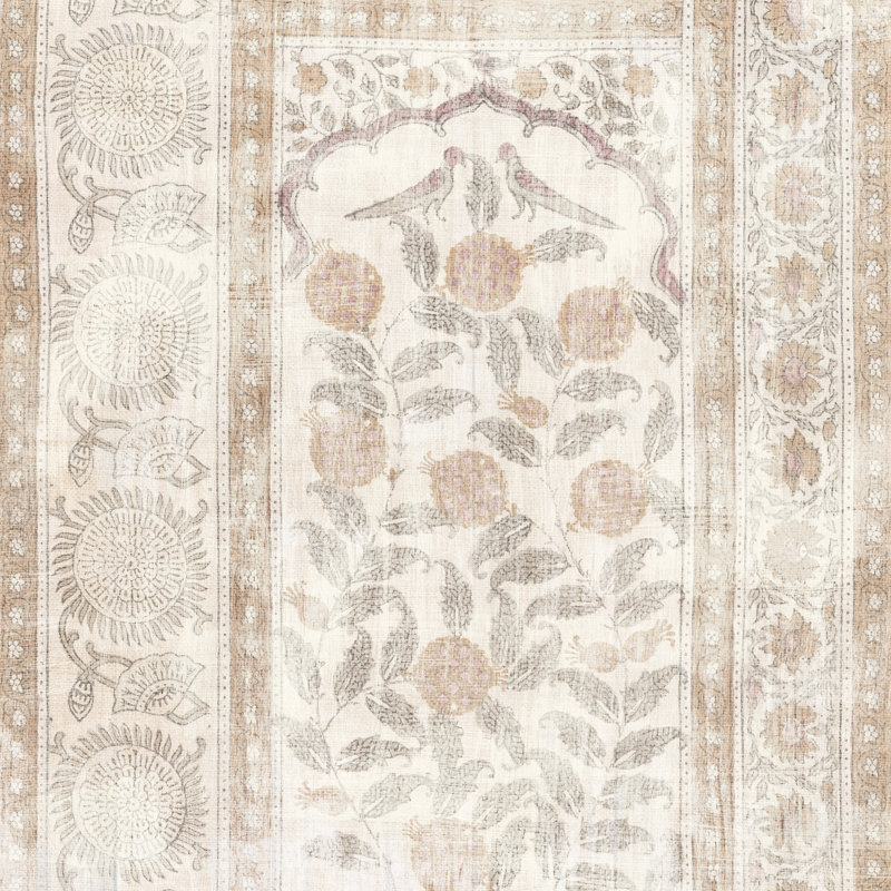 Textile animal I, H 20 po x l 20 po, No, Wrapped Canvas