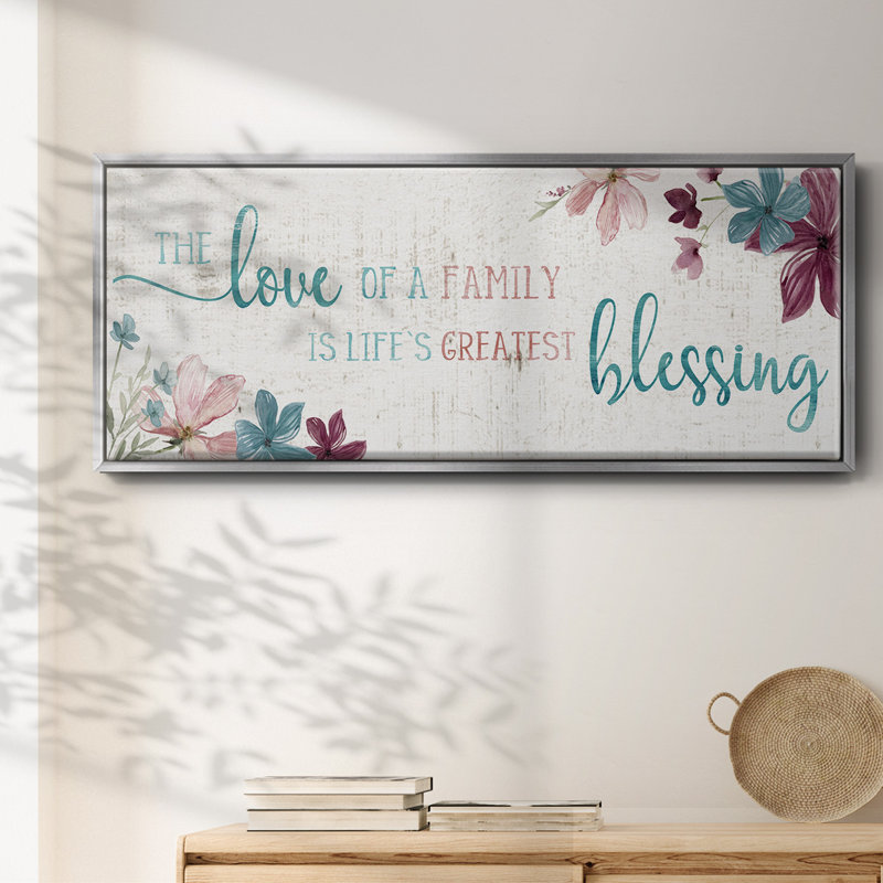 Life's Greatest- Framed Canvas
